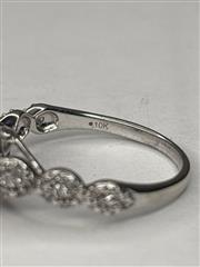 10KWG Lady's Diamond Wedding Set Size 7